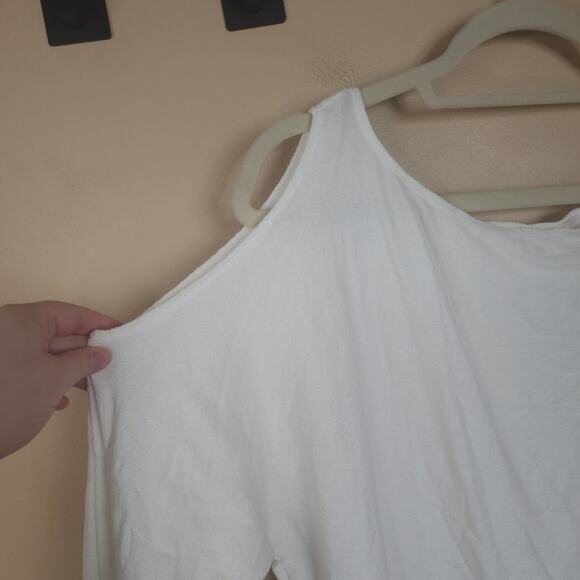 Six Fifty Take My Hand Long Sleeve Knit Top in White Size S - Picture 3 of 9